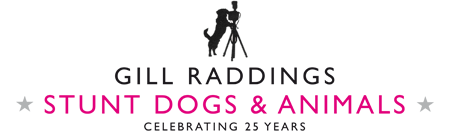 Gill Raddings Stunt Dogs and Animals for films and TV Logo